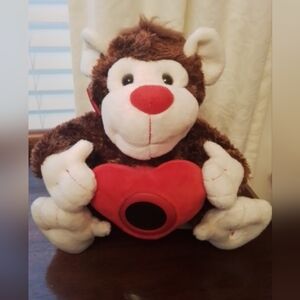 Plush Collectible Monkey Singing Sinantra's, Love Is All I Can Give To You.